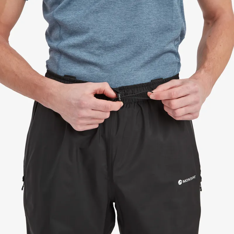 Montane Men's Spirit Lite Waterproof Trousers Regular Leg - Black-5